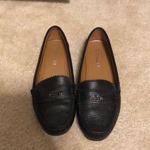 Black Coach Loafers